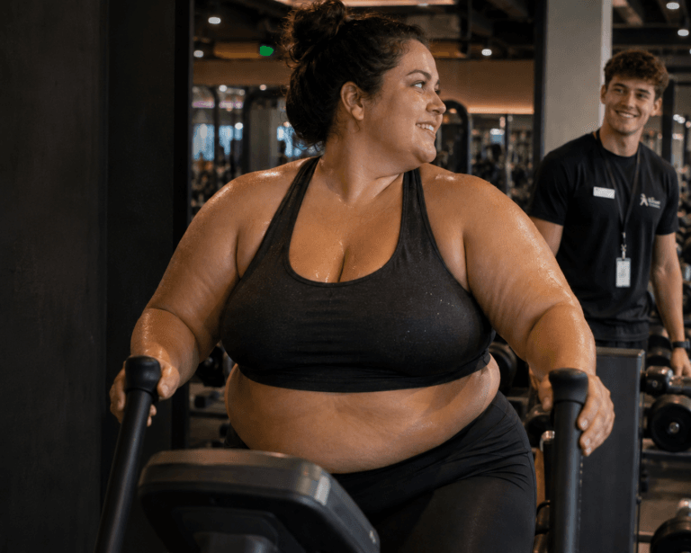Debela Boginja iz teretane!