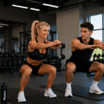 mama i sin trening